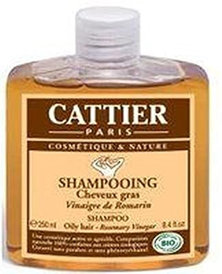 Cattier Shampooing Cheveux Regraissant Vite Vinaigre de Romarin 250 ml