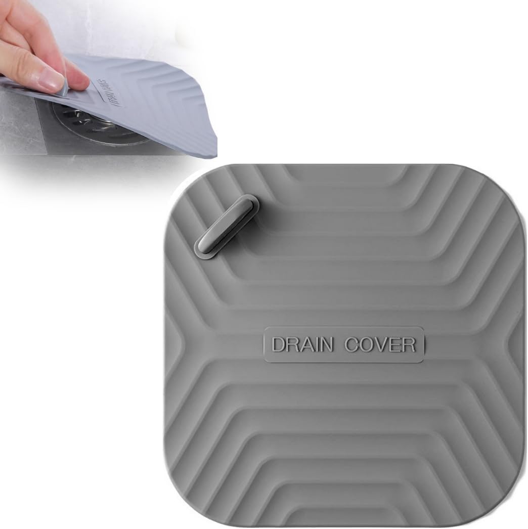 Tapa de Silicona para Desagüe Ducha - Evita Malos Olores o cucarachas - Tapón para Bañera, Ducha o Cocina - 15 centímetros.