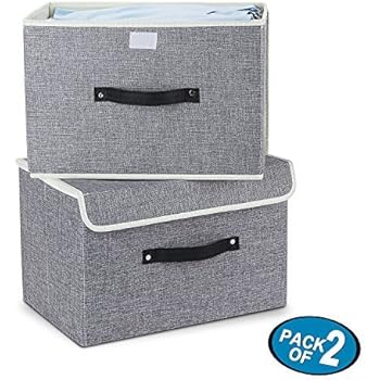 MEE'LIFE Aufbewahrungsboxen 2er-Set, aufbewahrungsbox mit Deckel