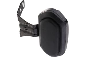 Gazechimp Motorrad Beifahrer Rückenlehne Sissy Bar Sitz Soziuspolster Haltbarkeit Universal Für Motorrad
