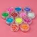 BP 12 Color Shiny Sparkle Micro Glitter Dust Powder Acrylic UV Gel Nail Art Tips