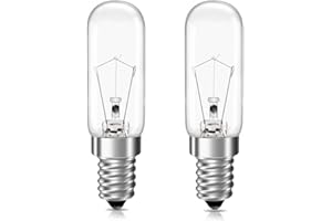 Liuyife T22 E14 Dunstabzugsbirne, Dimmbar, Warmweiß 2700K, 350lm, E14 Dunstabzugshaube Glühbirne, SES Kleine Schraubsockel Pygmäenlampen für Dunstabzugshaube, Deckenleuchte, 2 Stück