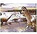 Produktbild MSCLOVE DIY Malerei Animation Dinosaurier Gruppe Malerei Kinderzimmer Dekoration Malerei Digital Poster Bild