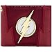 Price comparison product image DC Flash Lightning Badge Suit Up Red ID & Card Bi-Fold Wallet