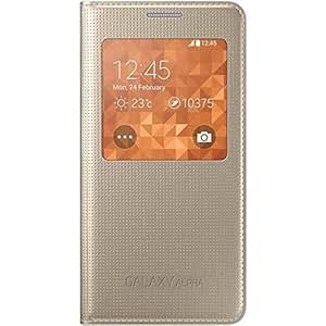 Samsung S-View Case Cover for Samsung Galaxy Alpha - Or: Amazon.fr