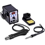 Atten 8586 Digital Hot Air Rework Station 50 Watt solder iron ESD safe UK Co