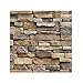 Price comparison product image Fenebort 2 Pc 3D Wall Stick Brick Stone Rustic Effect Self-adhesive Wall Sticker Home Dec