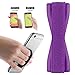 Produktbild 2Ticks Huawei MediaPad M3 Lite 10 Anti-Rutsch-elastische Tablette Handy Finger Griff Ring Halter Selfie Strap - Purple