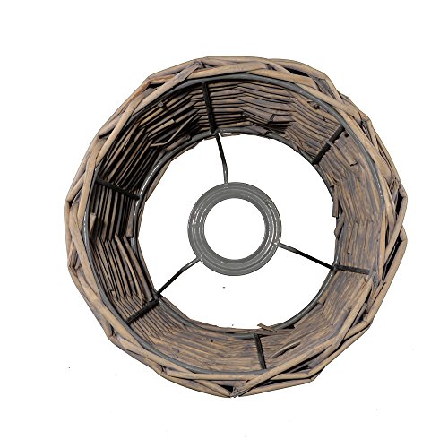 Lampenschirm Rund Luxus Ratten Natur TL 25-18-14 - 2