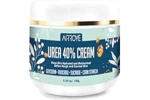 AIRROYE Urea 40% Foot Cream, Foot Cream for Cracked Heels and Dry Skin,Natural Moisturizes Nourishes Softens Dry, Rough Skin. 5.29OZ