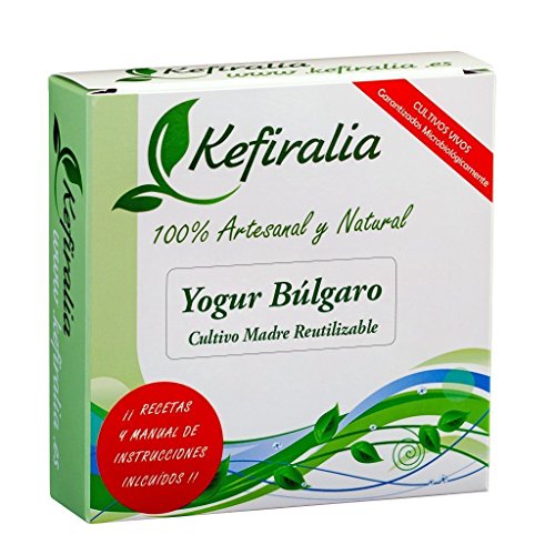 KEFIRALIA Fermento de Yogur Búlgaro, Cepa Tradicional