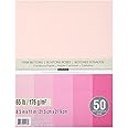 Recollections Cardstock Paper, 8 1/2 X 11 Pink Buttons - 50 Sheets