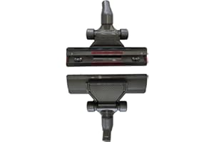 Purepower Cepillo de Aspiradora 914617-02 para Dyson DC24 DC33 DC35 DC44 DC74 V6 | Boquilla de Aspiradora para Suelos Duros y Pilas Cortas, Accesorios Dyson - Negro