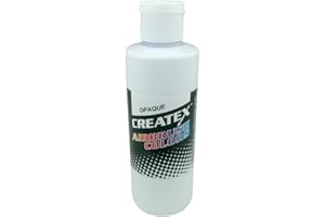 Createx Colors 5212-08 Peinture pour aérographe Blanc opaque 226,8 g