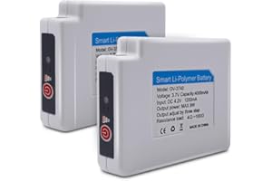 ‎SVPRO Svpro Wiederaufladbarer Lithium-Polymer-Akku und Ladegerät für beheizte Socken, beheizte Handschuhe, beheizte Mützen