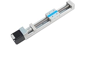 FUYU FSK30J Mini Guida Lineare Vite A Sfera Attuatore Lineare Slitta Lineare Piccolo CNC Motorizzato Nema 11 Motore Passo-passo 450mm Corsa