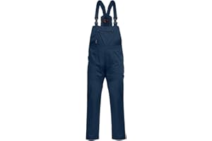 STENSO Pluton men's work dungarees - men's work trousers with multifunctional pockets - protective dungarees - long