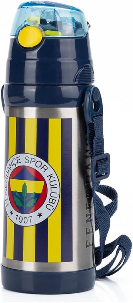 Fenerbahçe Çubuklu Çelik Matara 500 ml