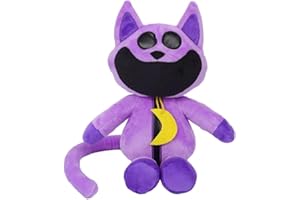 GENERIC Smiling Critters Plush Toy, Smiling Critters di peluche CatNap, Funny Smiling Critters Pillow Children's Room Decoration (Smiling Critters A)