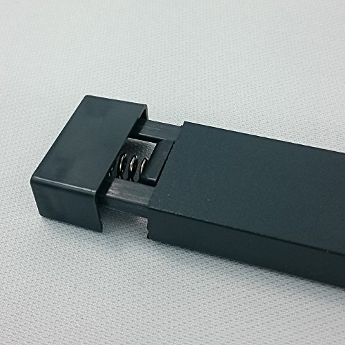 Magnetischer Türvorhang 100 x 220 cm mit ALU Klemmleiste Fliegengitter Lamellen aus Polyester Insektenschutz Vorhang für Türen - 3