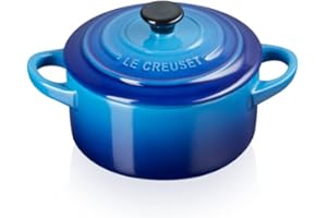 LE CREUSET Stoneware Petite Round Casserole, 0.25 L, Azure, 71901102200100