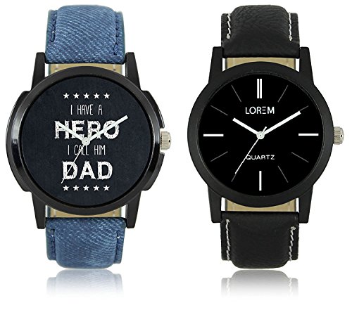 Krupa Enterprise Analogue Black Dial Couple Watches_203 RS.299 (77.00% Off) - Amazon