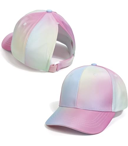 Casquette Licorne Oreilles De Chat Pour Filles - Chapeau De Soleil Anti-UV Réglable Camionneur Été Pour Enfants 3 à 8 Ans