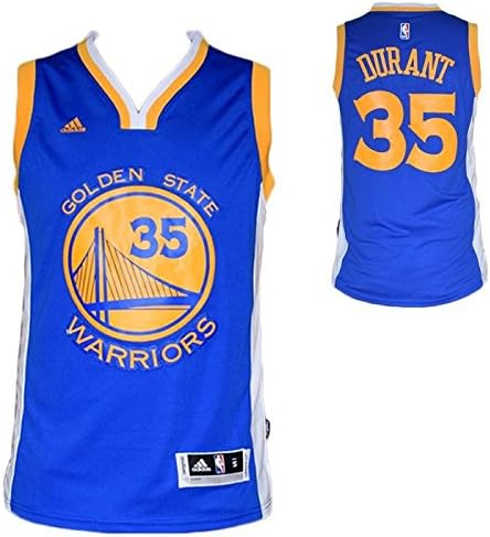 Mens Kevin Durant #35 Warriors Player Jerseys Blue (S) by Fans Stop