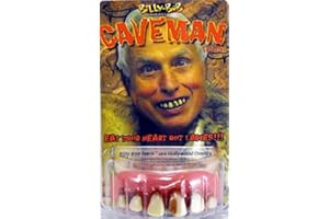 Partypackage Ltd Cavity Teeth Billy Bob Caveman Stone Age Prehistoric
