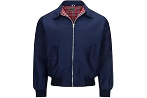 WALKER AND HAWKES - Men's Black Classic Harrington Sports Smart Casual Spring Jacket