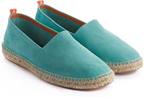 ABARCA Espadrilles Homme en Jute et Cuir Fait à la Main en Espagne. Spartiates d'été confortables et respirantes