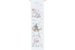 Vervaco Disney-Metro per misurazione con Schema numerato, Motivo: Dalmata Kit per Punto Croce, Cotone, Multicolore, 18.0 x 70.0 x 0,3 cm