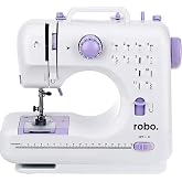 ROBO 12 Fonksiyonlu Dikiş Makinesi, Beyaz, 2 Yıl Garantili, 50/60 Hz