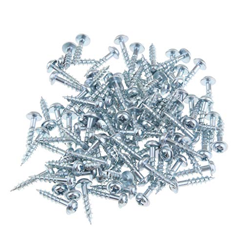 Preisvergleich Produktbild Fenteer Holzschrauben, Kreuzschlitz Kopf, 100pcs / Set - ST-20