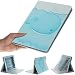 Produktbild HIMRY® Multi-Function Schutzhülle, Ständer, für Apple iPad 2-4, iPad 4, iPad 3, iPad 2, Schutzhülle Hülle Tasche Lederhülle Leather Case Cover Stand Hülle, Kunstleder PU + PC Schal, KXC0052 bluewhale
