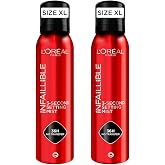 L'Oréal Paris Infaillible Spray Fijador Pack x2, hasta 36H* 150ml | Spray Fijador de Maquillaje, Fijación en 3 Segundos, Dura