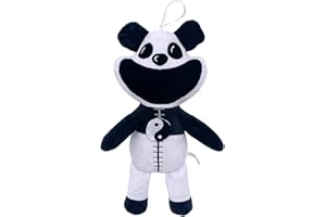 Super JAKES Jouet en Peluche Smiling Critters, CatNap Plush Smiling Critters Pillow Series Figure Pressure Relief Doll Cadeaux pour Les Fans, Anniversaire(Panda)