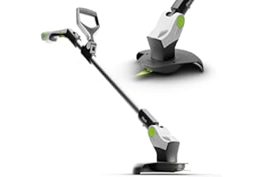 Gtech GT50 Grass Trimmer | Lightweight Cordless Strimmer | Powerful 9000 RPM | 120cm Reach | 18V Lithium Battery 30 Mins Runtime | 20 Blades