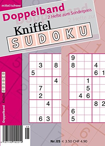 Preisvergleich Produktbild Kniffel-Sudoku Doppelband 05