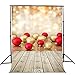 Produktbild JoneAJ JLT10378 Christmas-Ball mit Boden, Poly-Stoff, Fotohintergrund, Studio-Requisiten