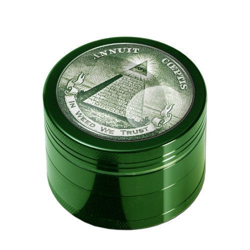 Grinder Black Leaf - In Weed We Trust -
