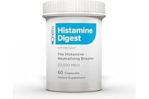 Omne Diem DAO 20,000 HDU - 60 Caps - Histamine Neutralizing Enzyme - No More Red Wine Headaches - Relieve Histamine Intolerance with Diamine Oxidase - Defend Against Allergy-Like Reactions