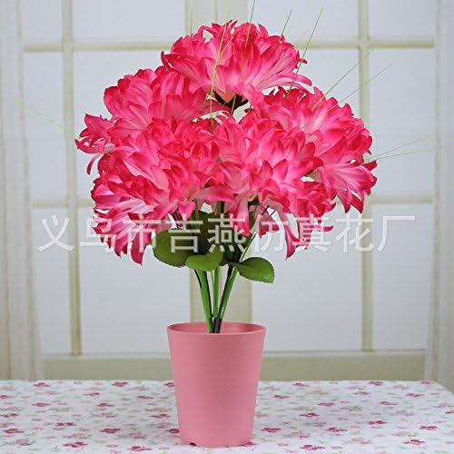ZQ@QX7 artificial flowers plant simulation simulation flower head,PinkArtificial Flowers