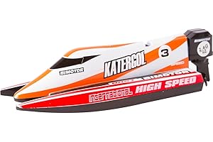 Invento just play 500804 RC Mini 2.4 GHz Radio Controlled Race Boot – Red