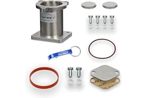 TAFMET AGR Ventil Ersatz Rohr Tuning Kit für BMW E87 E90 E91E92 E60 E61 X3 X5 mit 2.0 M47N2 3.0 D M57N2 Motoren