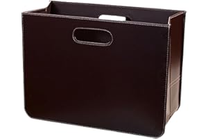 DESIGN DELIGHTS Design PORTARIVISTE Business | Bruno, Fintapelle, 40 cm | Cesto Giornale