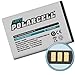Produktbild PolarCell Akku für Samsung GT-B5510, GT-S5300, GT-S5360, GT-S5368, GT-S5380, GT-S5380D (1400mAh / 5,2Wh) EB454357VU