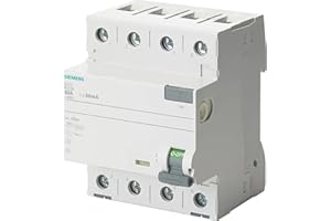 SIEMENS Ingenuity for life - 5SV33443 FI-Schutzschalter 4-polig Typ F kurzzeitverzögert In: 40 A 30 mA Un AC: 400 V