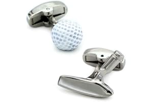 Gemelolandia | Gemelos para Camisa Palo y Pelota de Golf - Gemelos Originales Para Camisas | Para Hombres y Niños | Regalos Para Bodas, Comuniones, Bautizos y Otros Eventos