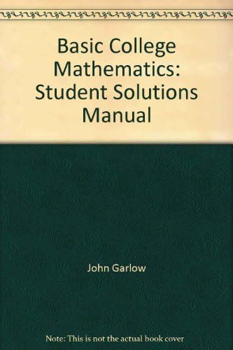 Basic College Mathematics: Student Solutions Manual